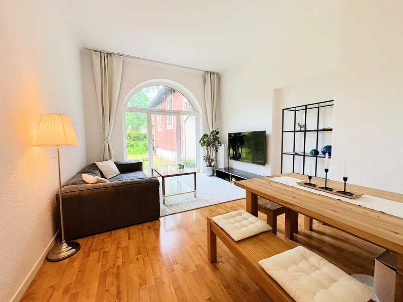 Befristet: Vollmöbliert & designstark: 3-Zimmer mit Terrasse und Gartenzugang in Berlin-Grunewald — photo 1